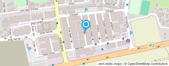 מפת הגעה אל מכבסת קלין