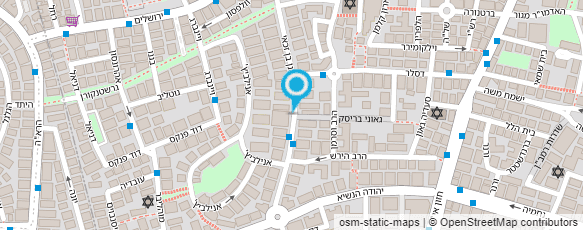 מפת הגעה אל בית הוראה שע"י מוסדות בית דוד