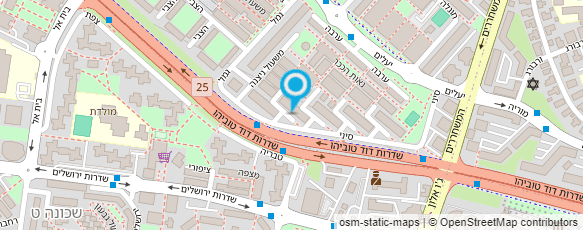 מפת הגעה אל איילות אבי