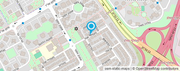 מפת הגעה אל ארונות חשמל- חידקל