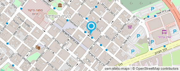 מפת הגעה אל א.ס הנדסה בנגב