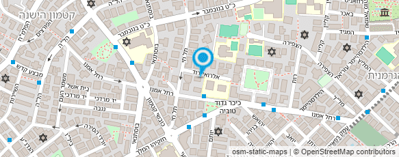 מפת הגעה אל לימור יחיאל