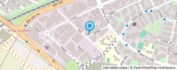 מפת הגעה אל מוסך הבטיחות לרכב