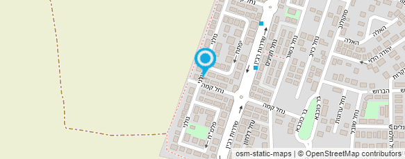 מפת הגעה אל גן סיגל