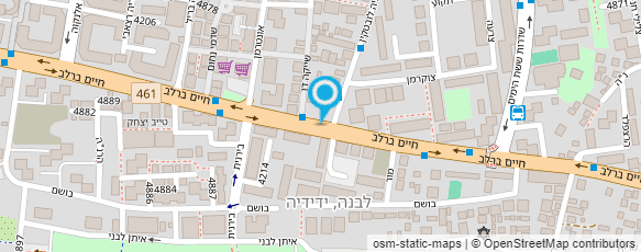 מפת הגעה אל רהיטי שאער מרדכי