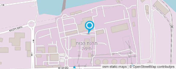 מפת הגעה אל חברת החשמל מרכז המבקרים