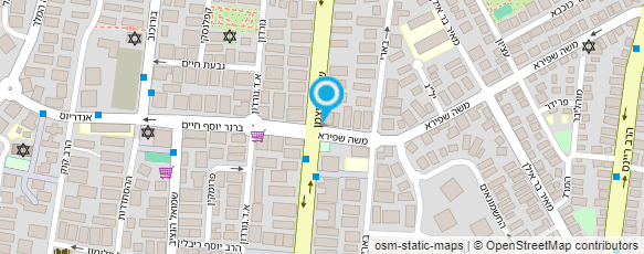 מפת הגעה אל נחום בתיה