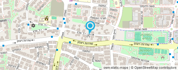 מפת הגעה אל גנון יונה