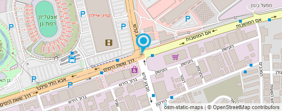 מפת הגעה אל מחסני תאורה