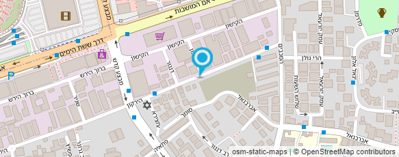 מפת הגעה אל מוסך יעקב