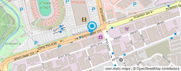 מפת הגעה אל רהיטי ברזילי - חדרי ילדים ונוער