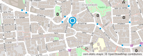 מפת הגעה אל עו"ד זיו עופרה