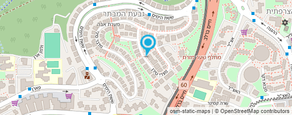 מפת הגעה אל ד"ר בן צבי אריה-הידרולוג