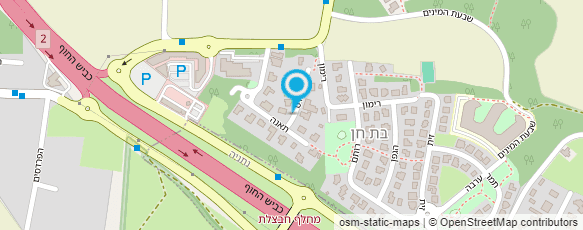 מפת הגעה אל אי.אף.אס.-שיווק מעדני מזון בינלאומי בע"מ