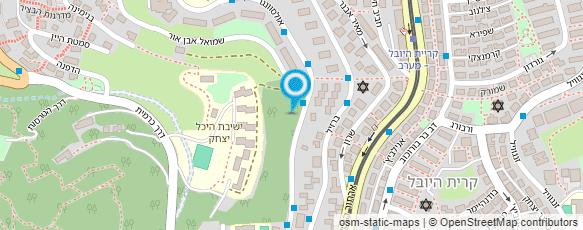 מפת הגעה אל אלו"ט-מית"ל - מרכז יום ותעסוקה לאוטיסטים