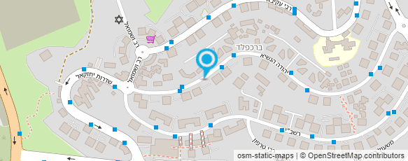 מפת הגעה אל קשרים באחוזה