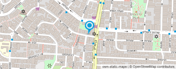 מפת הגעה אל אברם גלעד