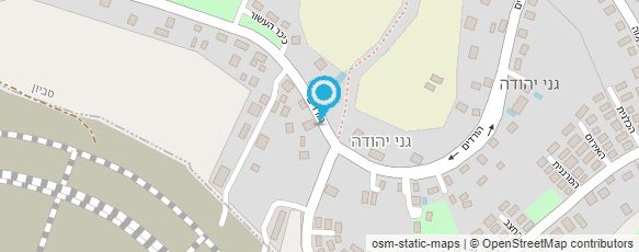 מפת הגעה אל סטודיו לימונדה ולורי