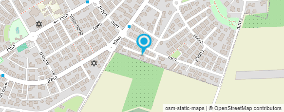 מפת הגעה אל קליניקה תמר חזות