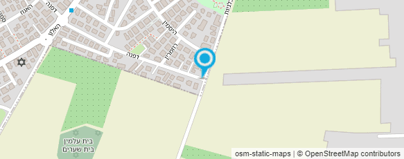 מפת הגעה אל מרכז לפסיכודרמה ולטיפול בתנועה