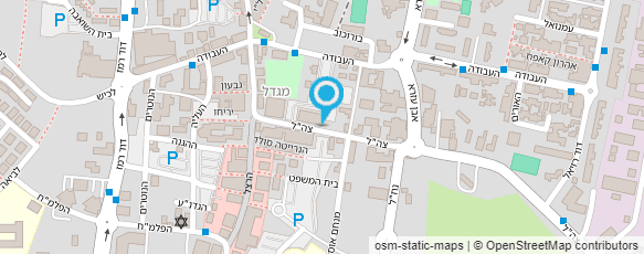 מפת הגעה אל בנק לאומי לישראל בע"מ