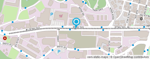 מפת הגעה אל בזאר אליצור הלבשה למשפחה