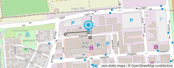 מפת הגעה אל אומנות הלחם - מפעל