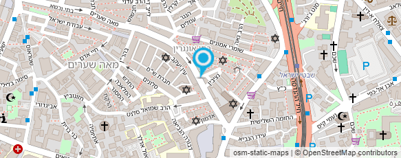 מפת הגעה אל כל בו  מאה שערים