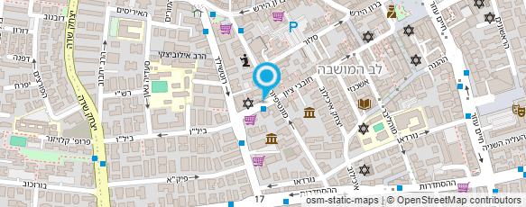 מפת הגעה אל סלון מרינה