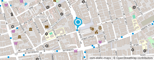 מפת הגעה אל מעדניית מכולת חמים וטעים