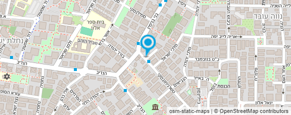 מפת הגעה אל גן טל