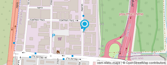 מפת הגעה אל טיידי א.א. בע"מ