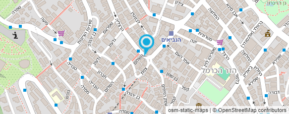 מפת הגעה אל ניסים מנחם מפת הגעה אל ניסים מנחם