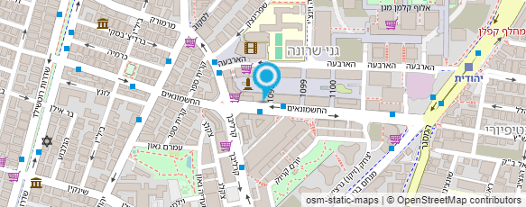 מפת הגעה אל הראל וסטשניידר - משרד עו"ד