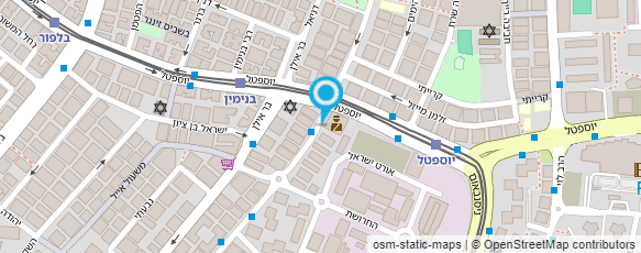 מפת הגעה אל גן מעון פנינה