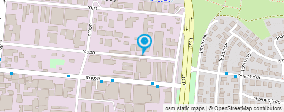 מפת הגעה אל אפרים צבעים יבוא ושיווק צבעים בע"מ