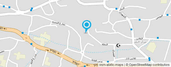 מפת הגעה אל משתלת סכנין - עבד