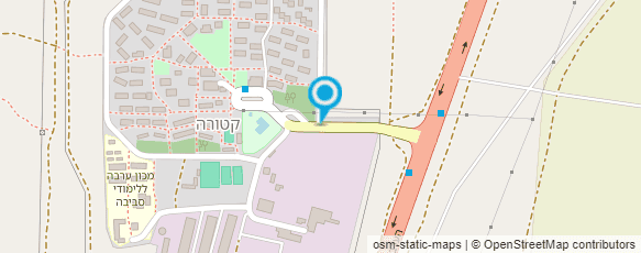 מפת הגעה אל קטורה תיירות