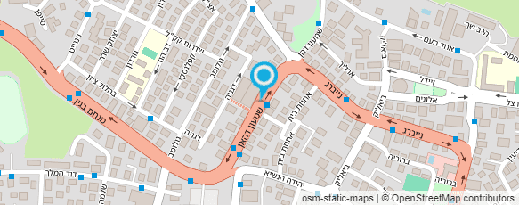 מפת הגעה אל אוחנה אורן