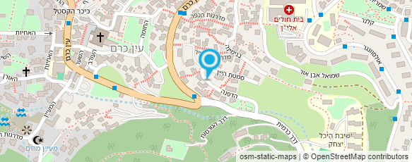 מפת הגעה אל אזר ישראל