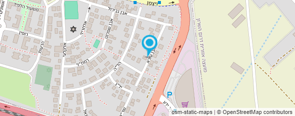 מפת הגעה אל ד"ר צדוק עופר