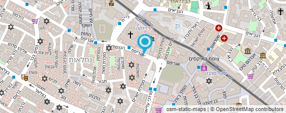 מפת הגעה אל אגריפס סנטר מפת הגעה אל אגריפס סנטר