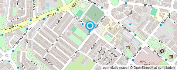 מפת הגעה אל הסוכנות היהודית לארץ ישראל