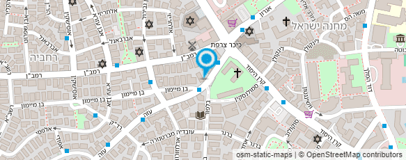 מפת הגעה אל נחליאלי-חיאט אסתר