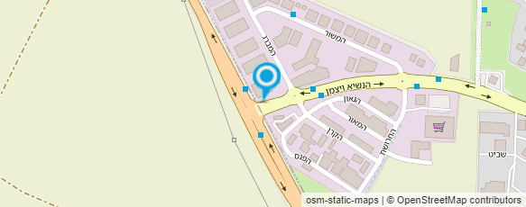 מפת הגעה אל נגרית שמואל שלוה