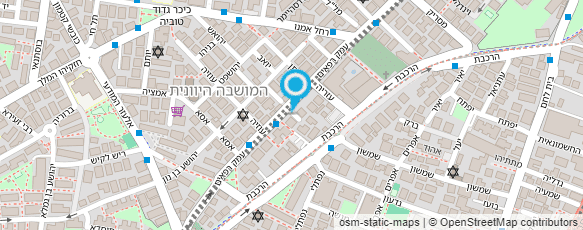 מפת הגעה אל זילברשטיין אהרון