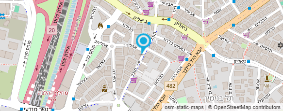 מפת הגעה אל אקספרס פרינט בע"מ