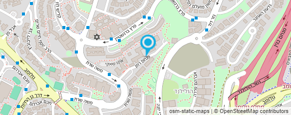 מפת הגעה אל ד"ר הירש יצחק