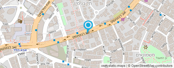 מפת הגעה אל אמריקאן פאואר שרותי כח אדם בע"מ