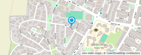 מפת הגעה אל מקובר ניצן - שמאי מקרקעין